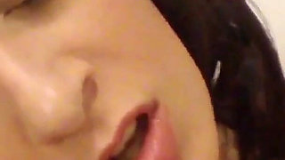 The first porn of an 18 year old slut touches her pussy and enjoys it and masturbates with her fingers