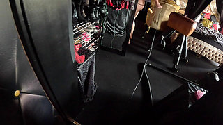 While Vacuuming, I'll Pull Your Glans Long!