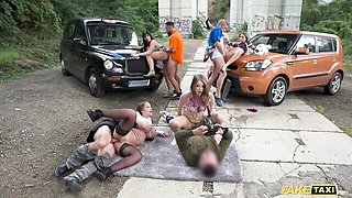 Rebecca and Jennifer's orgy trailer