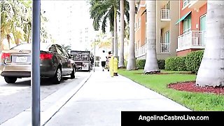 Luring Angelina's hardcore clip