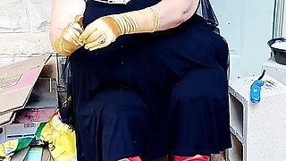 Bat Girl Is Taking a Smoke Break in Her