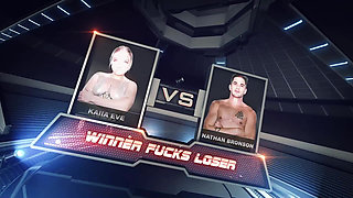 Kaiia Eve Vs Nathan Bronson Mixed Wrestling