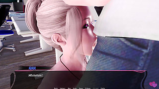 Murmur 7 - Goddess Shinigami Licking Adam's Dick Then Giving Blowjob to Him