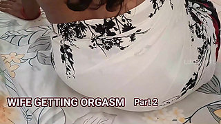 Wife Gets Peak Orgasm Flowing From Pussy - 2