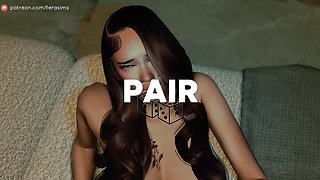 The sims 4 - Balcony sex and a naughty little game