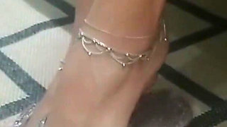 Goddess Kiffa's Mesmerizing Dangling with Flip Flops