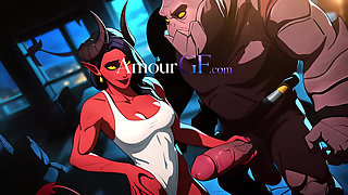 One week of cartoon dispatch wildness anal, public fucking, and creamy finish