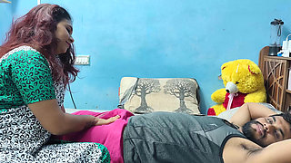 Indian Wife Penis Massage to Husband Hot Pemnis Massage