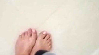 Sexy Feet in the Shower