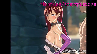 Sex with the maid during her break