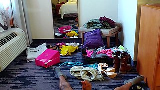Amateur Foot Fetish Girlfriend Sucks and gives a Footjob
