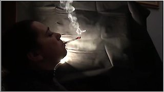 Deep inhales of pleasure
