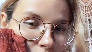 Cute teen anne solo anal masturbation