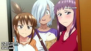 Anime Hentai Girlfriend Hardcore Sex - Blowjob, Doggystyle & Creampie with Big Natural Tits