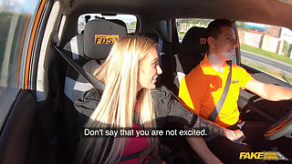 Fake Driving College - Daisy Lee Proves Blowjob Lessons Are More Fun Than Driving