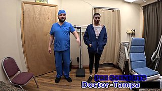 Dr Tampa - Daisy Mynx's 1st EVER Gyno Exam - Doctor tampa