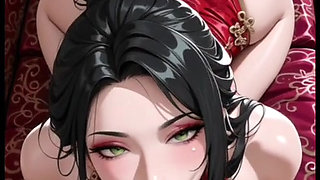 Hentai anime - My friend for the first time I like her vagina