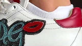 My D&g Sneakers Beg to Be Undressed