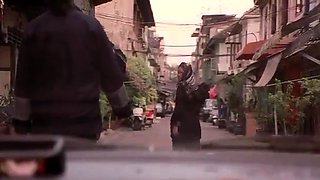 Unknown Asian milf revealing her boobs