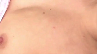 Sexy babe Daniella Margot rubs herself to an intense orgasm near the pool