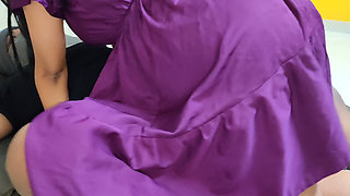 Fucking This Beautiful Big Ass Asian Girl and Cumming on Her Ass with My Wife in the Other Room