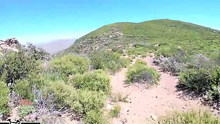 camping fuck trip with Karma Rx, first day