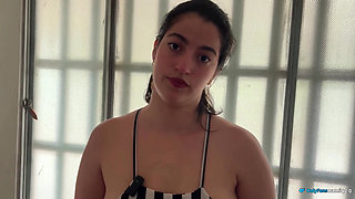 Neighbor Has an Innocent Face and I'm Going to Find Out if She Is...