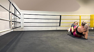 Competetive Female Wrestling with Ginger