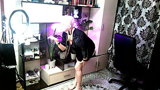 My Stepmom Is My Webcam Whore! (20) the Sexy Dance in Small Room