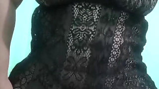 Sexy Filipina Milf Sexy Striptease In Black
