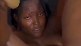 Girlfriend Day Sex with My Ebony Chocolate Big Tit Girlfriend
