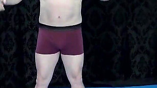 Two Amazing Looking Babes Wrestling with a Couch