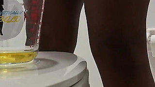 Holding My Pee as Long as I Can Pissing in a Jar