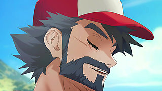 Pokemon Hentai Parody. Ash and Misty Outdoor Meeting. Part1