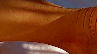 Amateur Blonde Mature Wife Enjoys Oral and Foot Worship