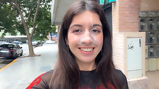 Can You Cum on My Face? I Love to Walk Covered in Cum and Shocking People! - Cu