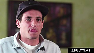 Valentina and Tyler's slippery sex