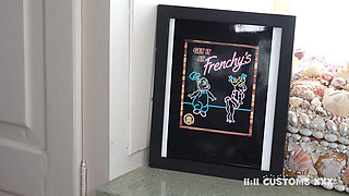 Frenchy - Cathouse Creaming!