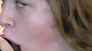 Phat Booty White Girl Gets Plowed and Swallows Her Step Brothers Cum