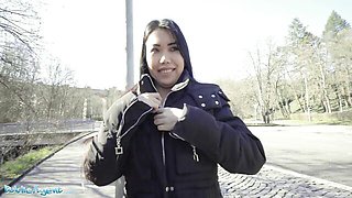 Alina Crystall's amateur movie by Public Agent