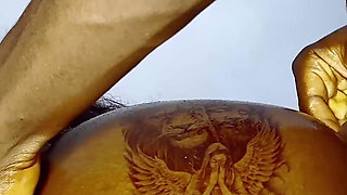 I Fuck Her on the Chair on Doggy Style and Cum Inside Her Pussy