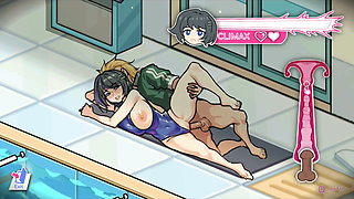 Hentai Game - Personal Assistant Stretch Fuck and BDSM Sex Gallery Scene - Lifeguard Holic