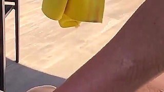 MILF Helps Me Cum at the Public Pool