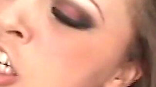 Double Penetration Bareback for This Girl Bitch Used by 2 Big Dicks Boys and Anal Destroy