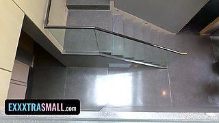 Stepbro caught sexy sister-in-law fingering with a sex toy and instantaneously nailed her