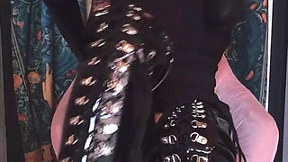 Bound for My Boots: Mistress Has You in Steel Handcuffs While She Smokes and Teases You