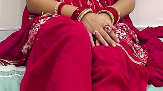 Indian Wife Video Call with Husband Seducing but Wife Cheats on a Husband While Having Sex with Devar in Hindi