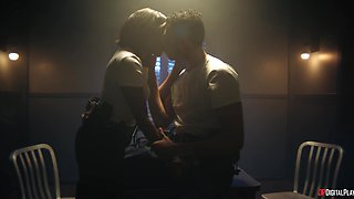 Nicole Kitt's Wild Ebony Passion Ignites in Dirty Creampie Heat