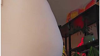 Chubby Latina Bikini Tease With Hairy Pussy & Ass