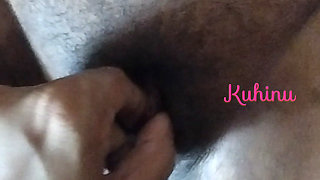 Fingering cryimpy pussy having relaxe